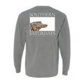 FL - Southern Saturdays Gator Long Sleeve Pocket Tee