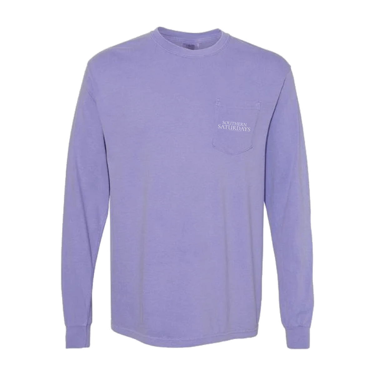 FL - Southern Saturdays Gator Long Sleeve Pocket Tee